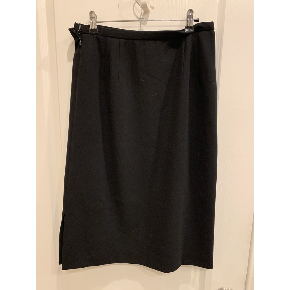 Pendleton Womens Pencil Skirt Black Size 8 Office Wear Quiet Luxury‎